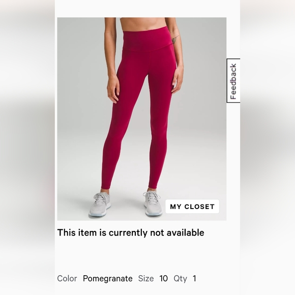 lululemon athletica Pants - Lululemon Wunder Train Leggings